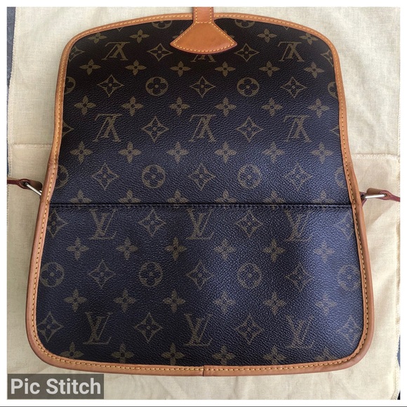 💯 Authentic Louis Vuitton Monogram Sologne *W/DUST BAG* ❤️ Beautiful Condition - Picture 13 of 16